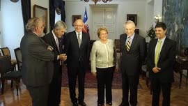 Presidenta Bachelet  se r...