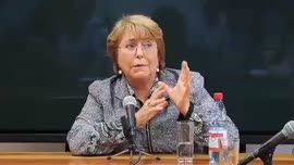 Presidenta Bachelet reali...